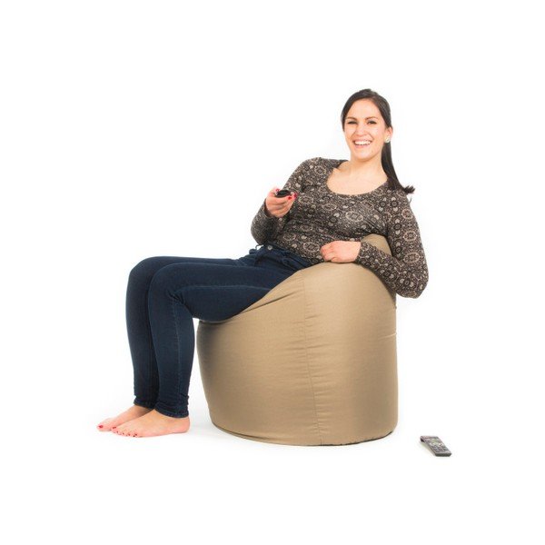 Beżowy puf Tuli Basic-image-1
