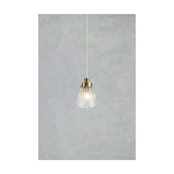 Lampa wisząca w kolorze mosiądzu ze szklanym kloszem ø 11 cm Bellis – Markslöjd-image-4