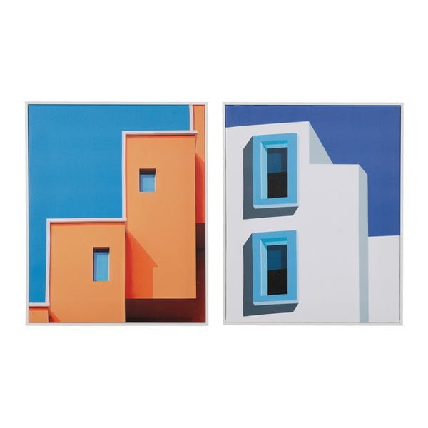 Obrazy zestaw 2 szt. 40x50 cm Facade – Ixia