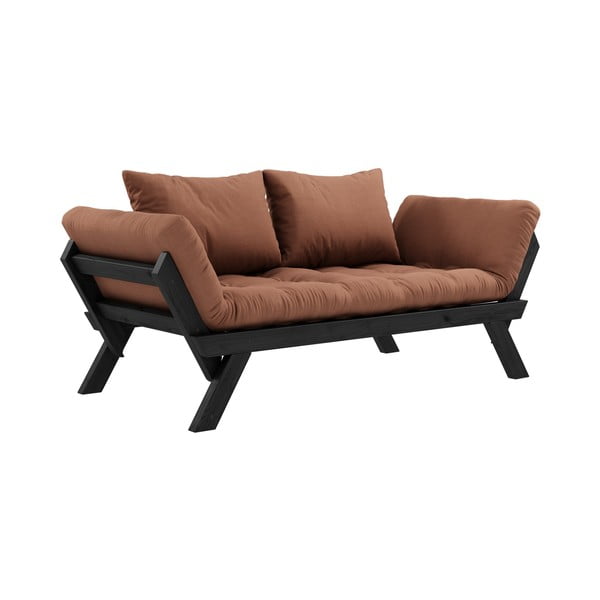 Sofa wielofunkcyjna Karup Design Bebop Black/Clay Brown-image-3