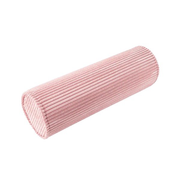 Różowa sztruksowa poduszka na sofę dziecięcą Roll – Wigiwama