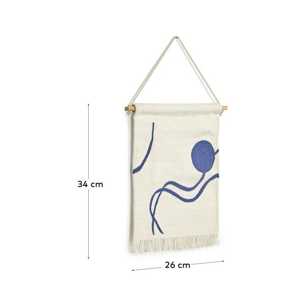 Bawełniana dekoracja ścienna Kave Home Atal, 28x34 cm-image-4