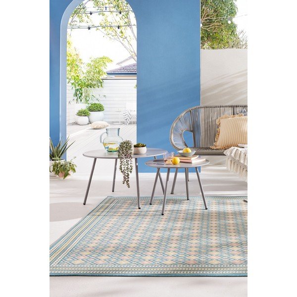 Jasnozielony dywan odpowiedni na zewnątrz 160x230 cm Coast – Flair Rugs-image-1