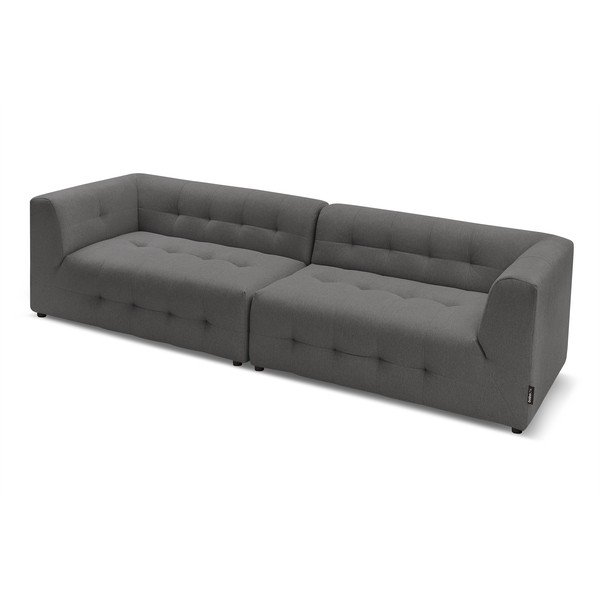 Ciemnoszara sofa 324 cm Kleber – Bobochic Paris-image-4