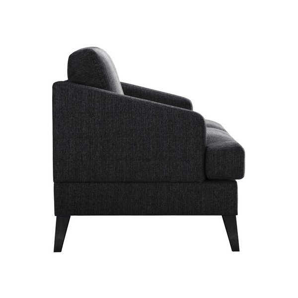 Czarna sofa trzyosobowa Guy Laroche Muse-image-2