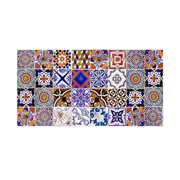 Winylowy dywan Collage, 50x120 cm