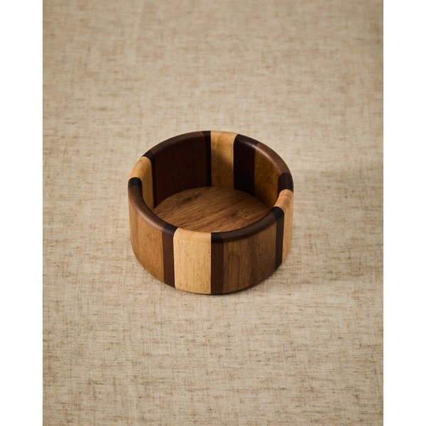 Drewniana miska do serwowania w naturalnym kolorze Nover – Kave Home-image-1