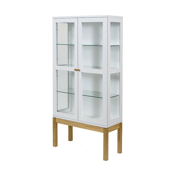 Biała biblioteczka/witryna Woodman Abbey Wood-image-3