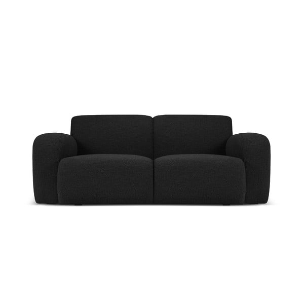 Czarna sofa z materiału bouclé 170 cm Molino – Micadoni Home