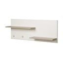 Biały wieszak dziecięcy w dekorze wiązu Felicia – Roba