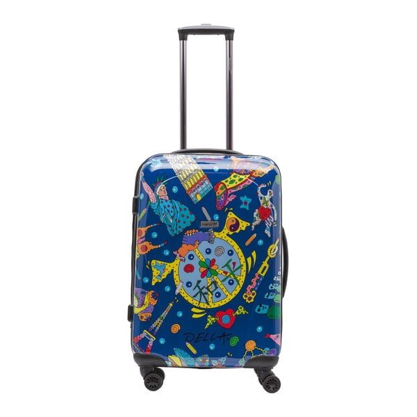 Kolorowa walizka podróżna Packenger One World