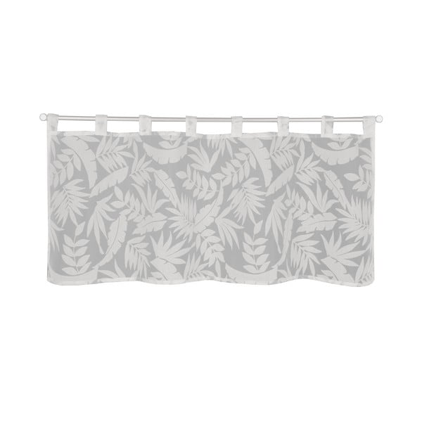 Biało-szara firanka 120x45 cm Calista – Sehlbach