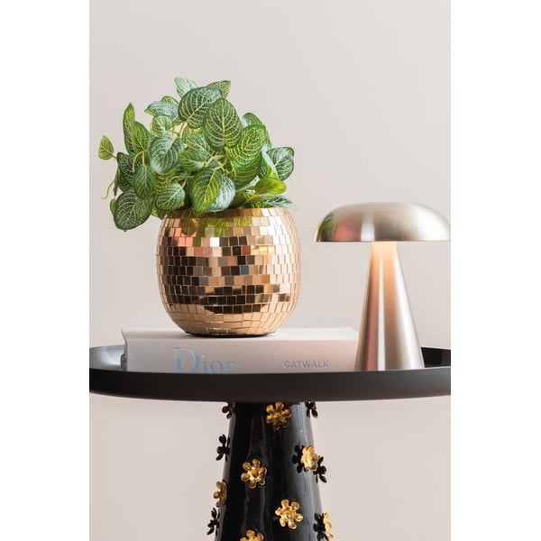 Lampa stołowa LED w kolorze złota ze ściemniaczem i metalowym kloszem (wysokość 20,5 cm) Rachel – Leitmotiv-image-3