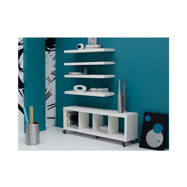 Biała półka TemaHome Balda, 107 cm-image-1