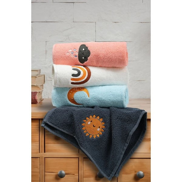 Bawełniane ręczniki zestaw 4 szt. 30x50 cm – Mila Home-image-2