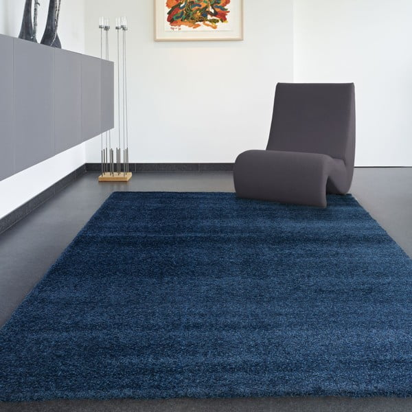 Niebieski dywan Calista Rugs Hongkong, 80x150 cm