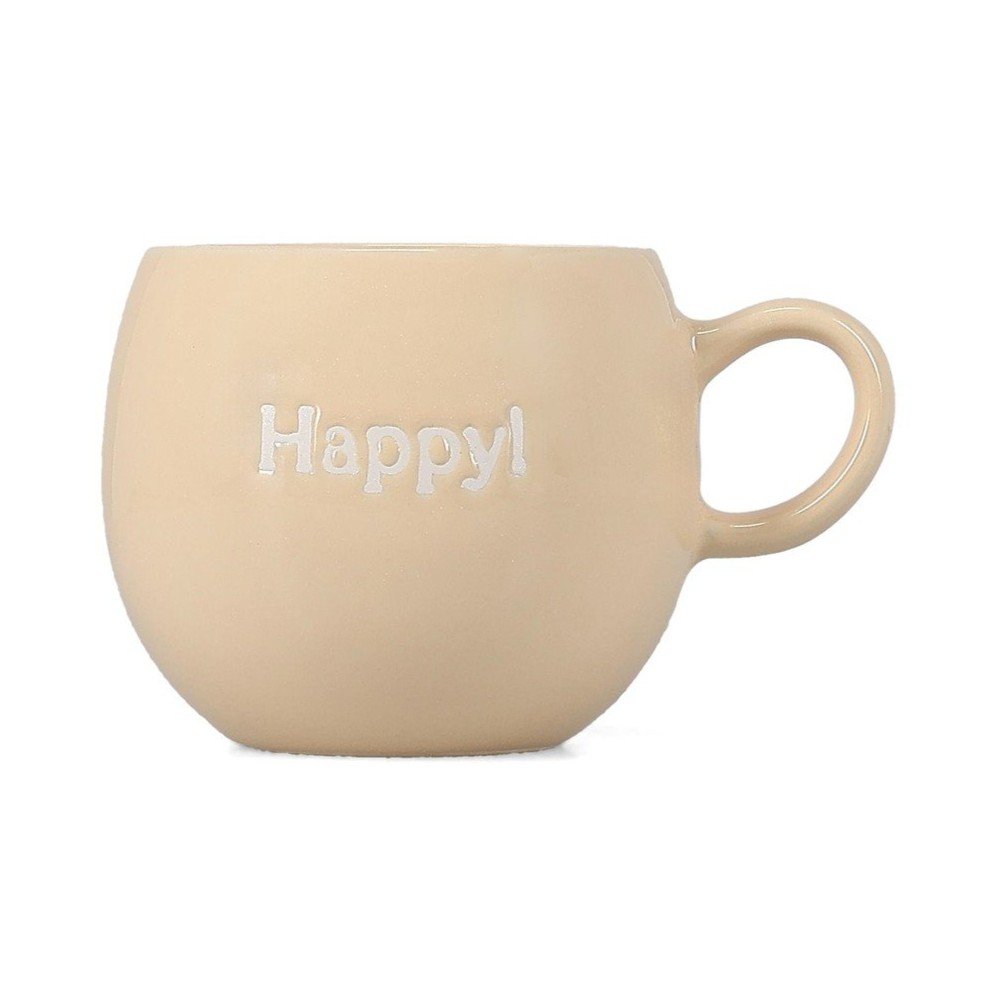 Beżowy kamionkowy kubek 420 ml Muggies – Salt&Pepper