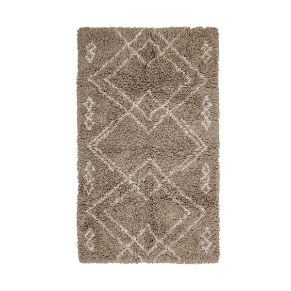 Brązowy dywan 150x90 cm Edea − Bloomingville
