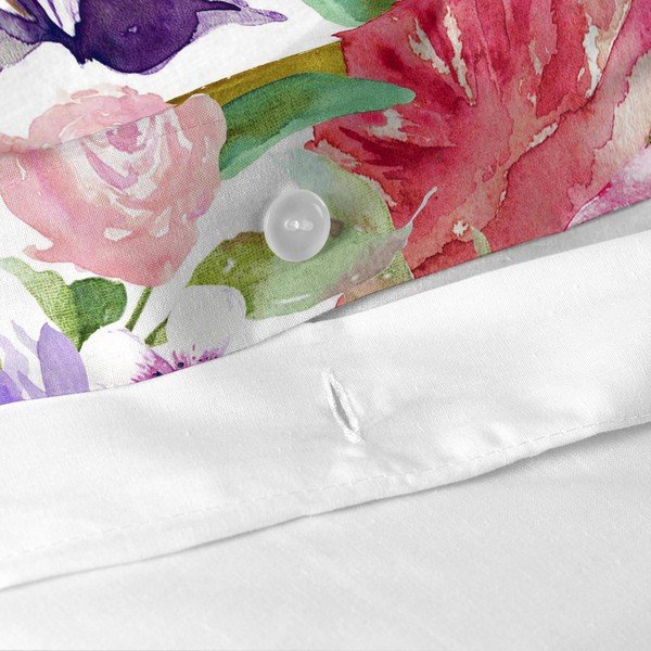 Bawełniana poszwa na kołdrę Happy Friday Abloom 200x200 cm-image-4