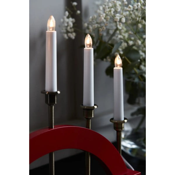 Czerwona świąteczna dekoracja świetlna Bridge – Markslöjd-image-2