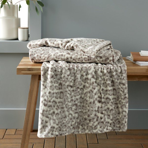 Koc 130x170 cm Leopard – Catherine Lansfield-image-1