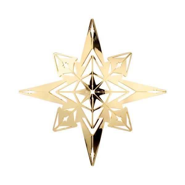 Wisząca dekoracja świąteczna w kolorze złota Kähler Design-image-2