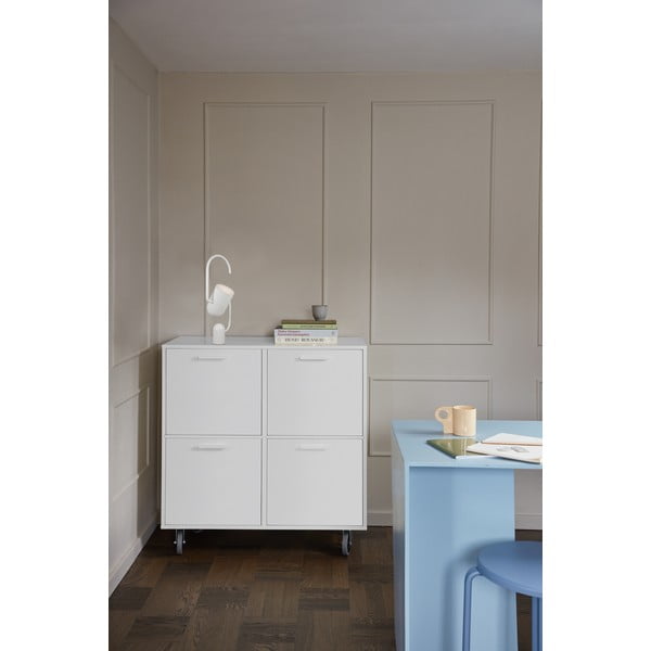 Biała niska komoda 89x82 cm Keep by Hammel – Hammel Furniture-image-1