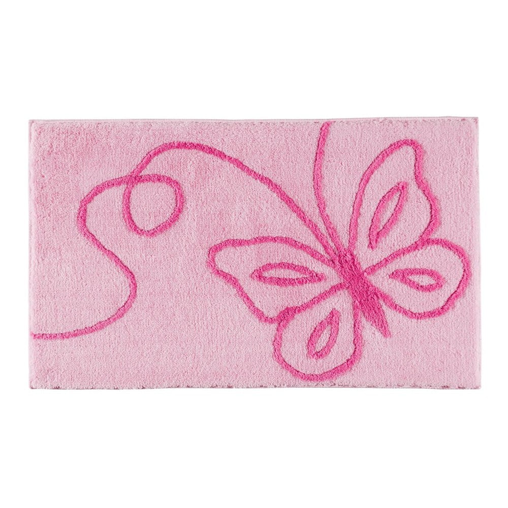 Dywanik łazienkowy Patara Pink, 60x100 cm
