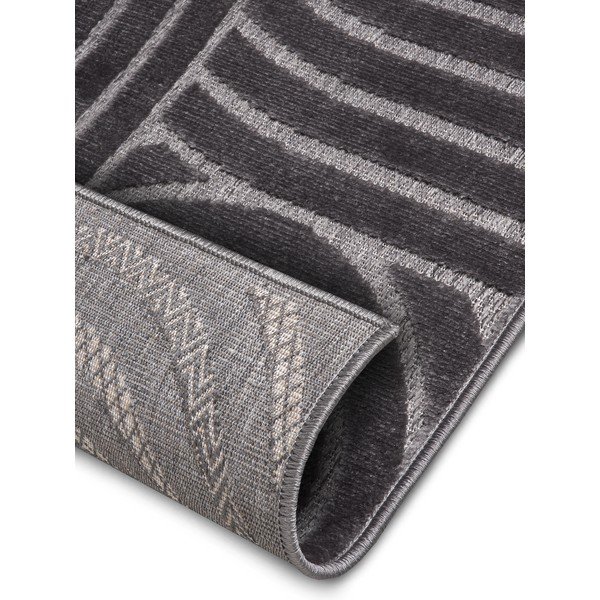Antracytowy dywan 57x90 cm Iconic Wave – Hanse Home-image-4