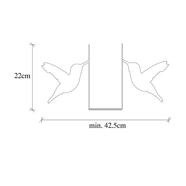 Podpórka do książek Birds – Mioli Decor-image-2