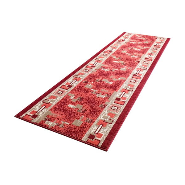 Czerwony dywan chodnikowy 80x250 cm Cube – Hanse Home-image-2