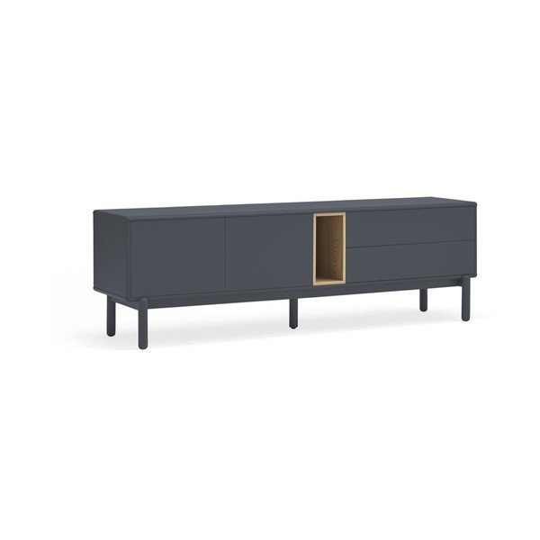 Ciemnoszara szafka pod TV 180x56 cm Corvo – Teulat-image-1