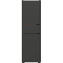 Antracytowa wysoka szafka łazienkowa 34x111 cm Forano – Germania