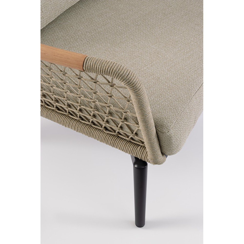 Jasnobrązowa sofa ogrodowa z litego drewna akacjowego Eulero – Bizzotto (zdjęcie 8)
