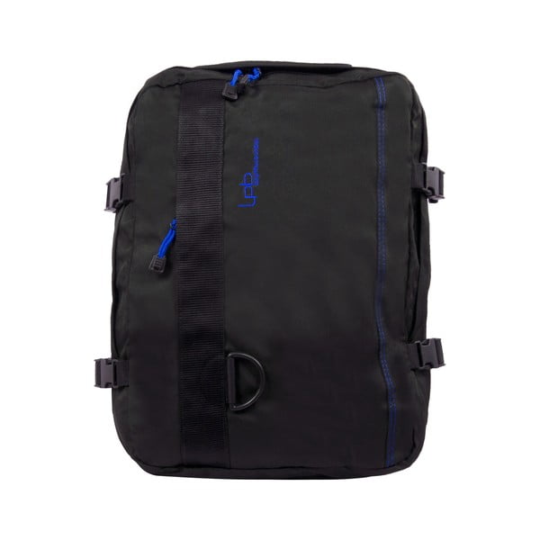 Czarny plecak s modrými detaily LPB Catane, 23 l