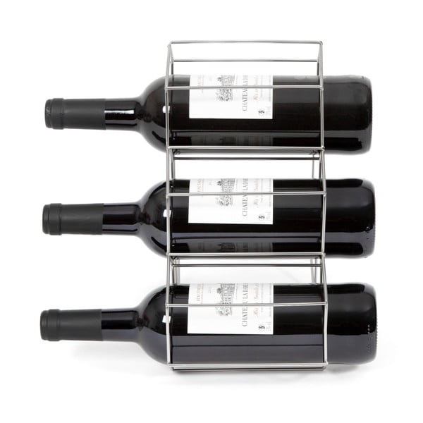 Szary metalowy stojak na wino Compactor-image-4