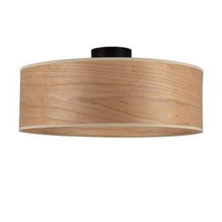 Lampa sufitowa z kloszem z forniru wiśniowego Sotto Luce TSURI XL, ø 45 cm