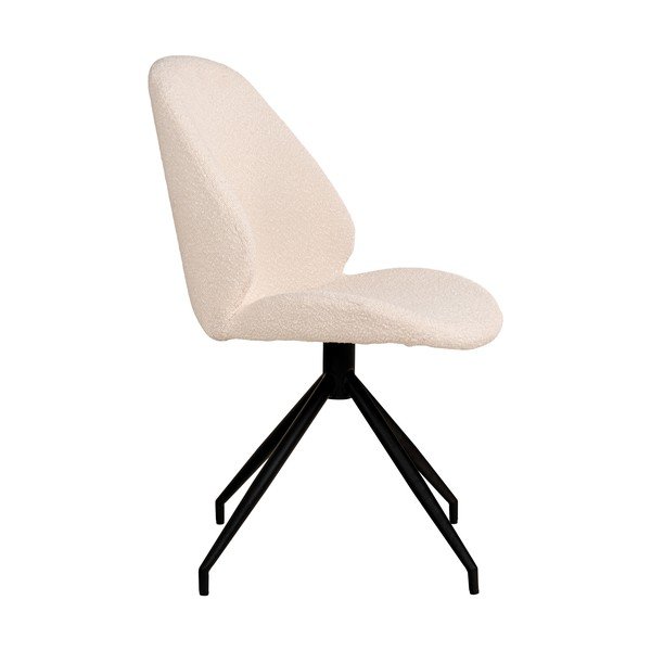 Kremowe krzesła zestaw 2 szt. Monte Carlo – House Nordic-image-1