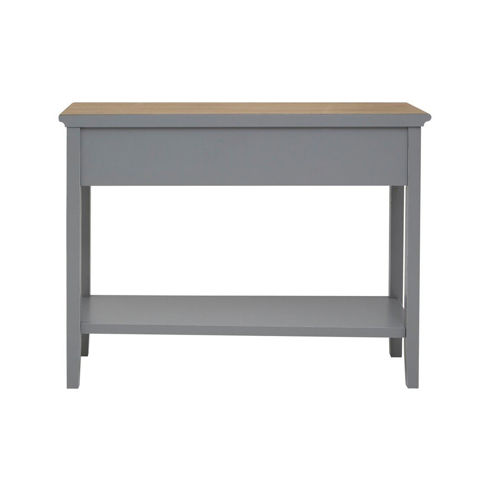 Szara konsola z litego drewna paulowni 34,5x99 cm Henley – Premier Housewares (zdjęcie 11)