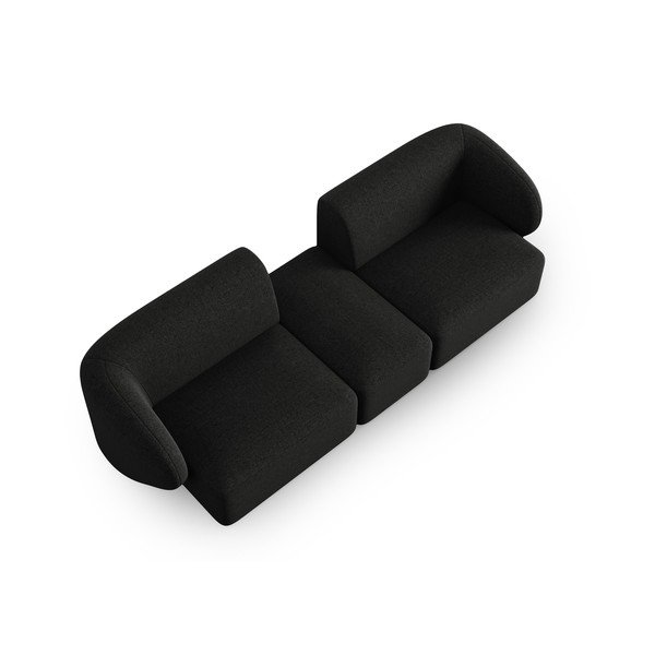 Czarna sofa 239 cm Shane – Micadoni Home-image-3