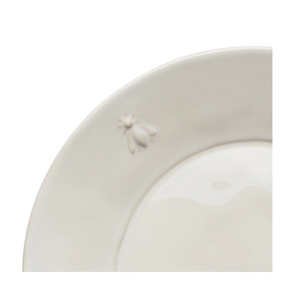 Kremowy kamionkowy talerz ø 27 cm Abeille – La Rochére-image-4