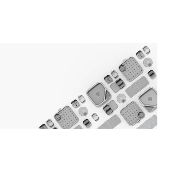 Szary plastikowy stojak na ręczniki papierowe ø 16 cm Duo – Joseph Joseph-image-4