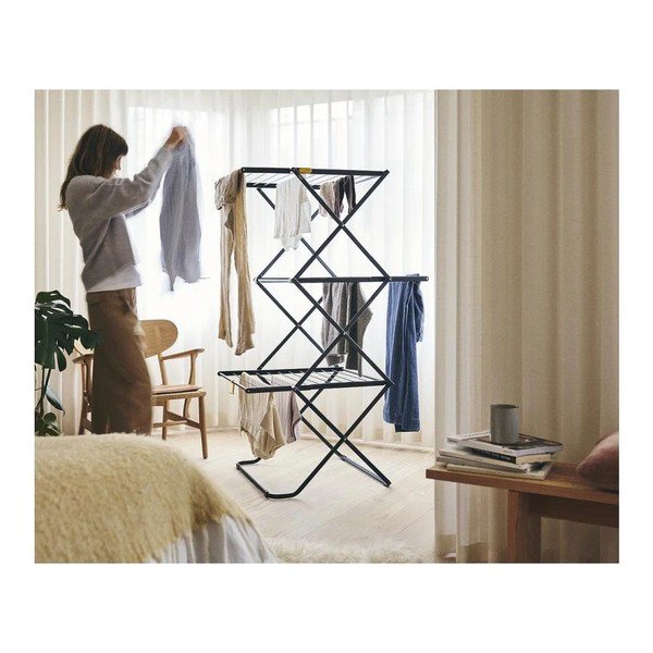 Czarna suszarka na pranie 21 m AirFrame Max – Joseph Joseph-image-1