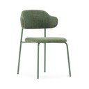 Zielone krzesła zestaw 4 szt. Adriel – Marckeric