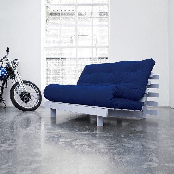 Sofa rozkładana Karup Roots Cool Gray/Royal-image-2
