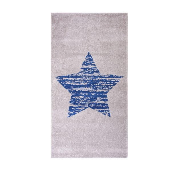 Niebieski dywan dziecięcy Nattiot Lucero, 80x150 cm