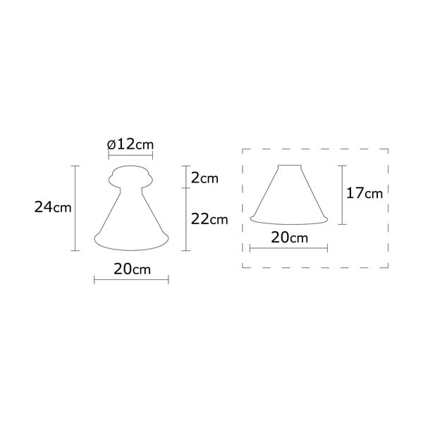 Czarna/w kolorze złota lampa sufitowa z metalowym kloszem ø 20 cm Tramino – Opviq lights-image-4