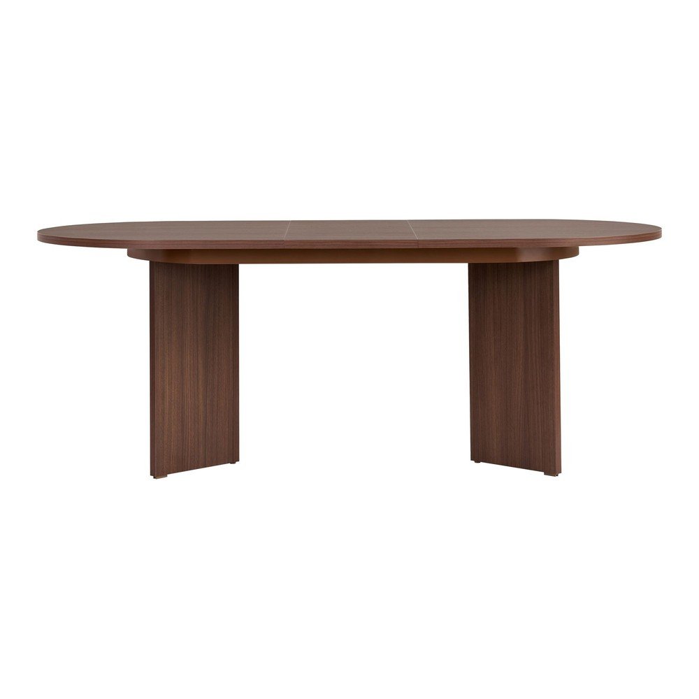 Rozkładany stół z dodatkowym blatem w dekorze orzecha 90x160 cm Sorell – Kalune Design (zdjęcie 10)