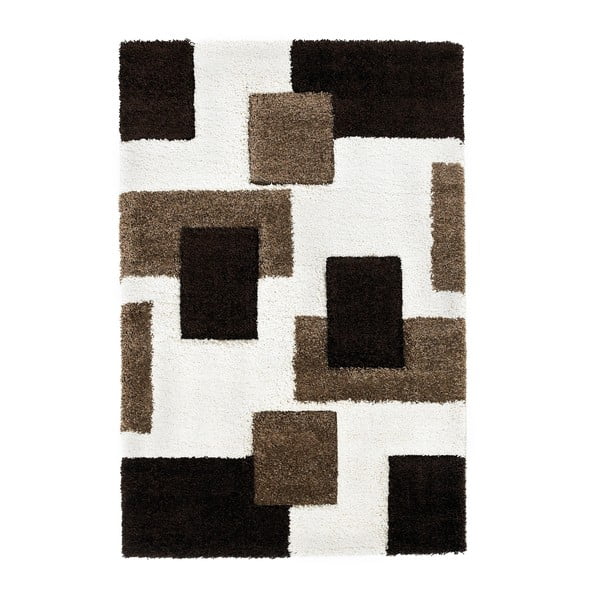 Brązowo-biały dywan Think Rugs Fashion, 120x170 cm