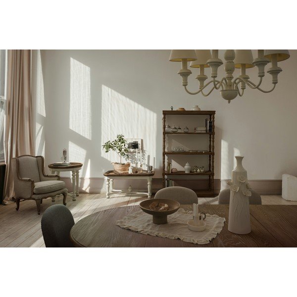 Beżowy lniany fotel Catherine – Bizzotto-image-4